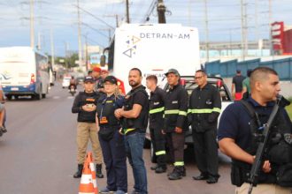 Operação Cidade Mais Segura (Foto: Carlos Soares/SSP-AM)