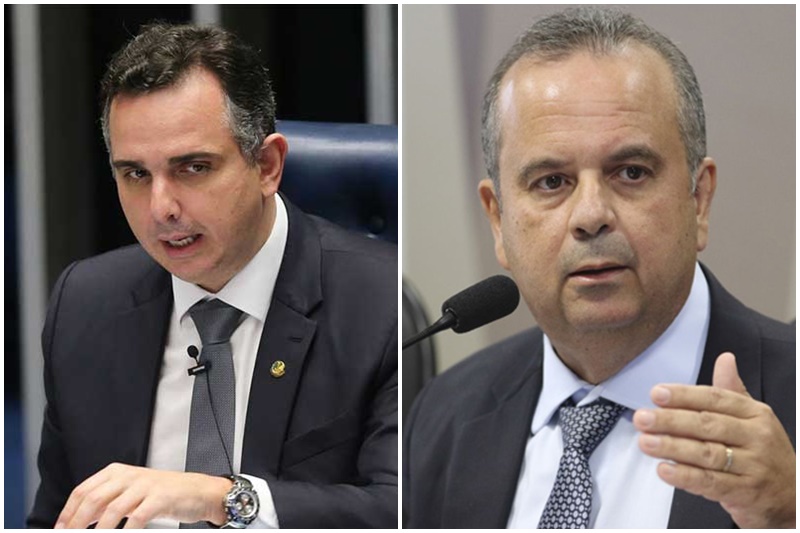 Rodrigo Pacheco tenta reeleição, mas tem concorrência de Rogério (Fotos: Fábio Rodrigues Pozzebom/ABr )