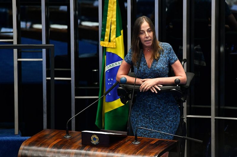 Senadora Mara Gabrilli deixa o PSDB (Foto: Marcos Oliveira/Agência Senado)