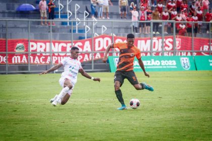 Manauara esteve duas vezes à frente do placar mas sofreu empate no final da partida (Foto: Deborah Melo/Manauara)NCESA - F6