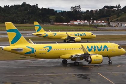 Aérea Viva Air suspendeu operações, incluindo voos para o Brasil (Foto: YouTube/Reprodução)