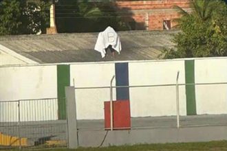 Fantasma da Série B assombrou o operário neste domingo, em Manacapuru (Foto: redes sociais/reprodução)