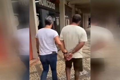 Falso surdo foi preso por suspeita de homicídio (Foto: YouTube/Reprodução)
