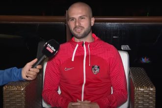 João Figueiredo tive que teve livramento (Foto: Tivibu Spor/YouTube/Reprodução)