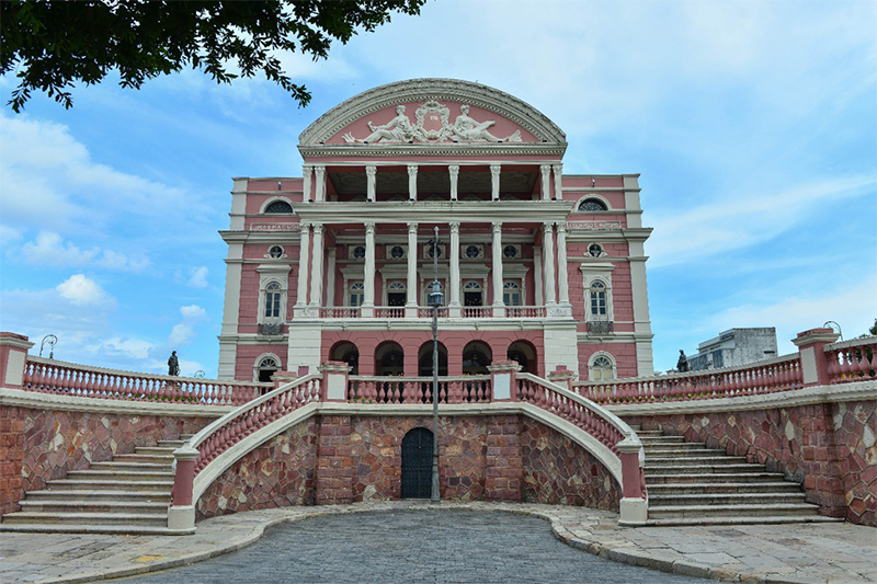 Teatro Amazonas será fechado nos dias de Carnaval (Foto: Michael Dantas/SEC)