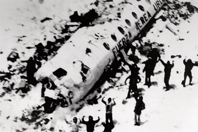 Sobreviventes dos Andes: 16 atletas foram resgatados vivos de montanha (Foto: reprodução)