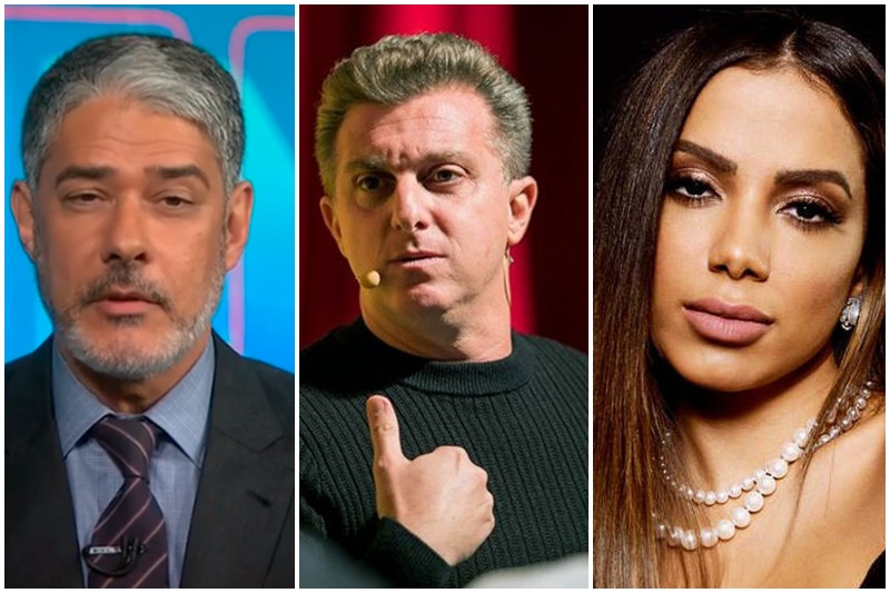 Bonner Huck e Anitta tiveram dados acessados irregularmente (Fotos: Divulgação)