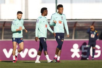 Vinicius Júnior e Eder Militão estão entre os remanescentes da Copa (Foto Rafael Ribeiro/CBF)