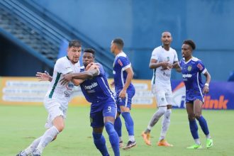 Em campo, Nacional venceu Manaus FC por 3 a 1, de virada (Foto: Ismael Monteiro/Manaus FC)