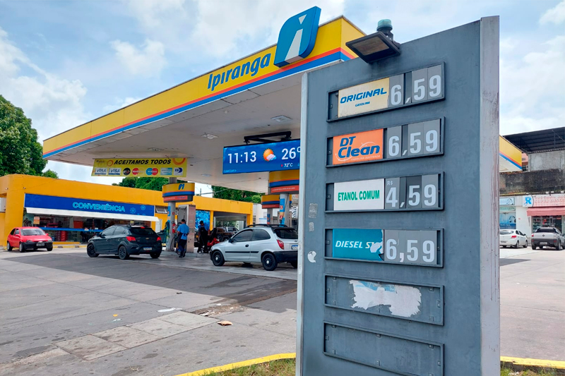 gasolina em Manaus
