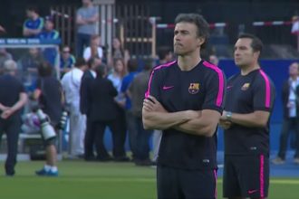 Luis Enrique disse que não recebeu contato da CBF (Foto: YouTube/Reprodução)