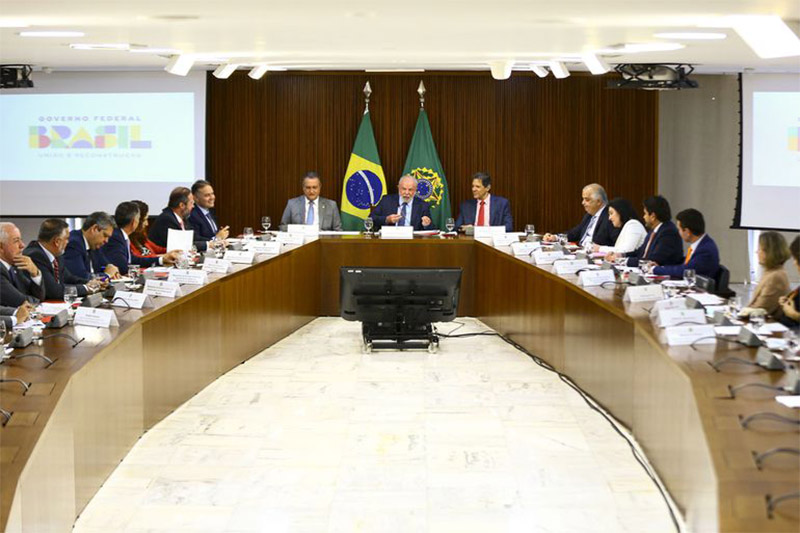 Lula cobrou recursos de ministros para investimentos (Foto: Marcelo Camargo/ABr)