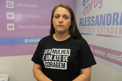 Vereadora Tatiana Franco busca medida protetiva contra prefeito (Foto: Miguel Almeida/Divulgação)