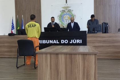 Layan Maricaua de Souza está preso desde 2019 por homicídio (Foto: Carlos de Souza/TJAM)