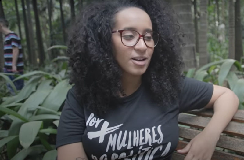Mariana Janeiro: 'Temos um governo para dar sustentação' (Foto: YouTube/Reprodução)