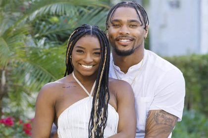 Simones Biles e Jonathan Owens se casaram no Texas (Foto: Instagram/Reprodução)