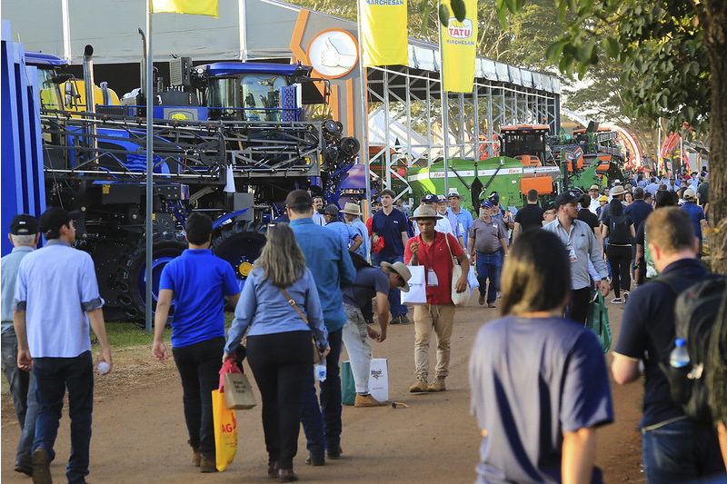 Público também foi recorde na Agrishow 2023 (Foto: Agrishow Oficial/Divulgação)