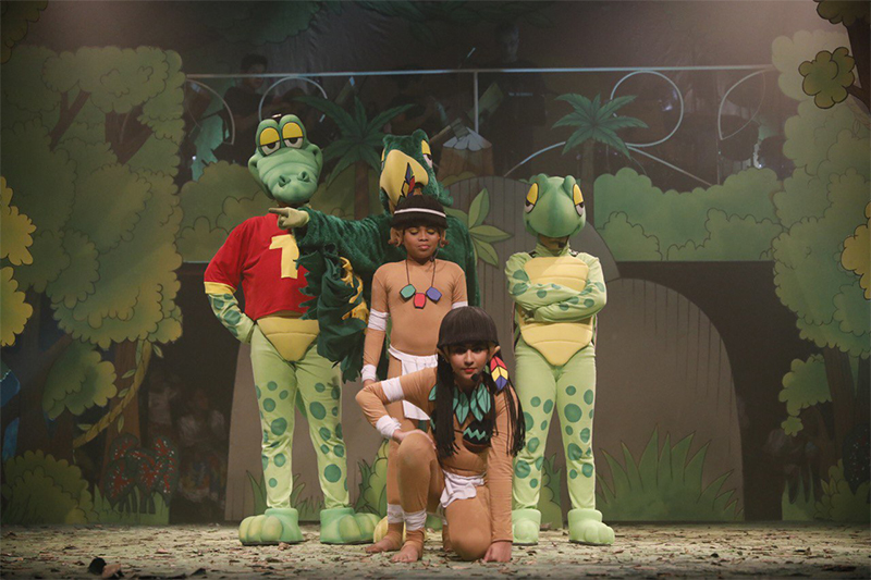 Curumim é sucesso de público em musical infantil no festival de ópera (Foto: Márcio Silva/SEC-AM)