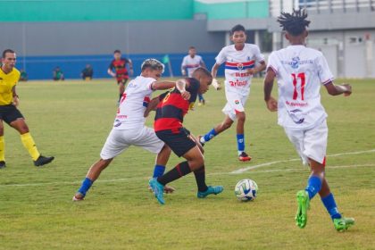 Fast Clube foi goleado por 9 a 0 pelo Sport Recife (Foto: Deborah Melo/FAF)