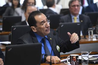 Senador Jorge Kajuru é o relator de projeto de lei e deu parecer favorável (Foto: Marcos Oliveira/Agência Senado)