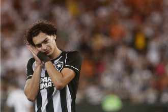 Matheus Nascimento marcou um dos gols do Botafogo (Foto: Vítor Silva/BFR)