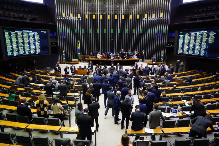 Plenário da Câmara dos Deputados (Foto: Pablo Valares/Câmara dos Deputados)
