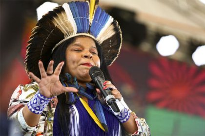 Ministra Sônia Guajajara quer apoio do Ministério da Justiça na demarcação de terras indígenas (Foto: Marcelo Camargo/ABr)