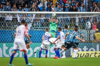 Grêmio e Fortaleza não passaram de um empate sem gols na Arena do Tricolor gaúcho