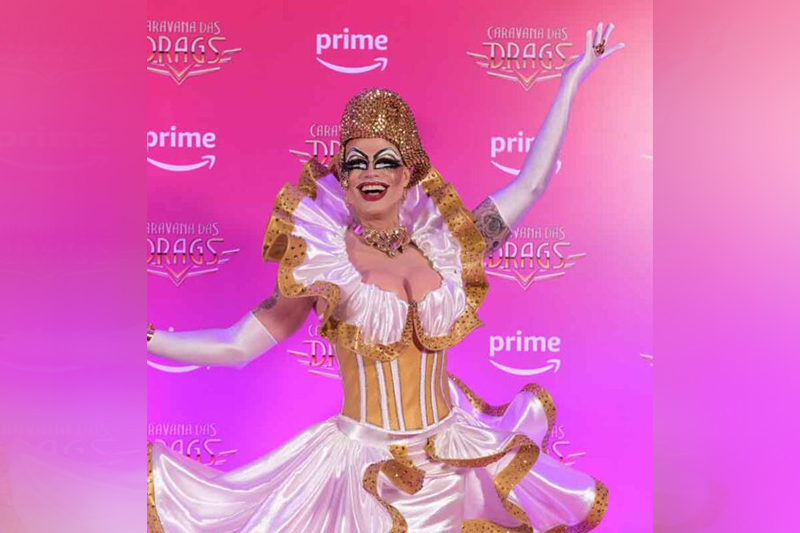 Hellena Borgys é a campeã da Caravana das Drags (Foto: Prime Vídeo/Divulgação)