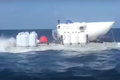 Submarino da OceanGate: veículo foi destruído e passageiros morreram, diz empresa (Foto: YouTube/Reprodução)
