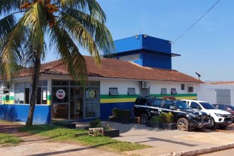 Homem está preso na delegacia de Presidente Figueiredo (Foto: Erlon Rodrigues/PC-AM)