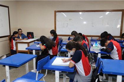 Reposição de aulas em escolas públicas do Amazonas começou neste sábado (Foto Eduardo Cavalcante/Seduc-AM)