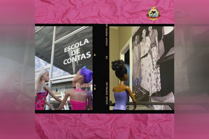 Barbies na Escola de Contas e no museu do TCE: onda do filme sobre a boneca (Foto: TCE-AM/Divulgação)