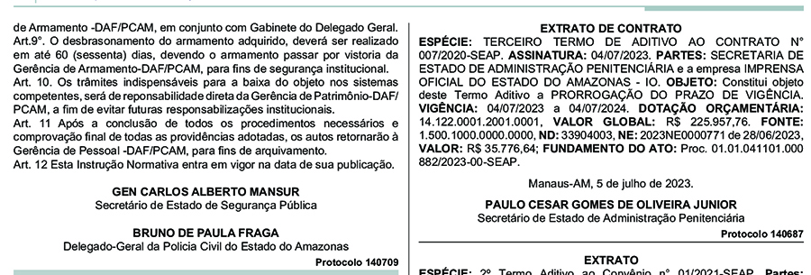 Portaria define exigências para venda de armas do estado a policiais