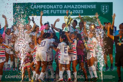 3B conquista título de forma invicita e passa a ser o segundo maior campeão estadual no futebol feminino (Foto: Deborah Melo/FAF)
