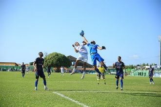 Lance de Nacional x Parnahyba: time do Piauí levou a melhor (Foto: Lucas Marinho/Parnahyba/Divulgação)