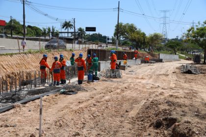 Obras causará interdição da Avenida das Torres até a conclusão do complexo viário (Foto Márcio Melo Seinf)