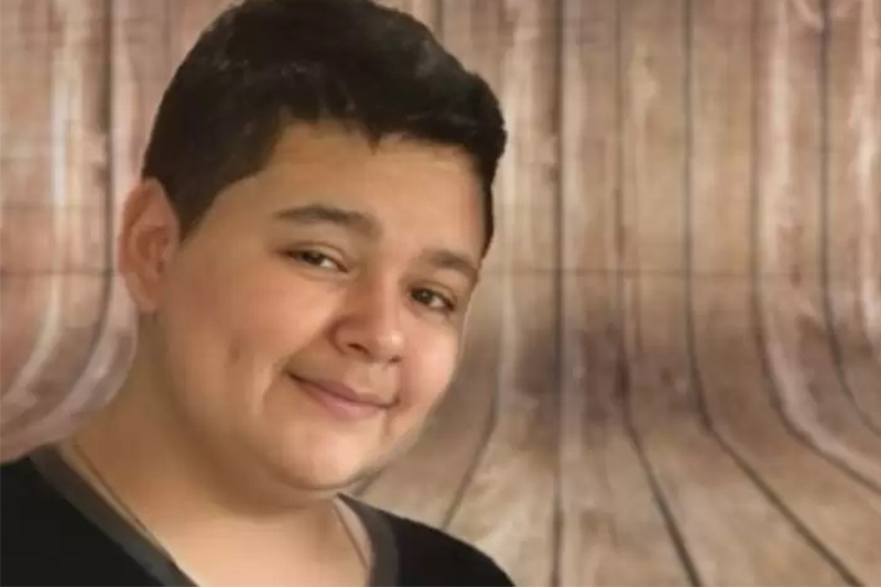 Rudy Farias aos 17 anos de idade. Hoje ele tem 25 (Foto: Redes sociais/Reprodução)