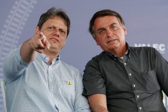 Tarcísio de Freitas e Bolsonaro