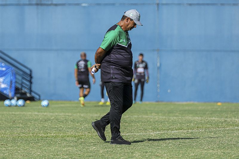 Moacir Júnior deixa o Manaus FC após duas derrotas (Foto: Ismael Monteiro/Manaus FC)