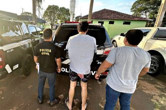 Danilo Alves Vieira da Silva foi preso nesta quinta-feira (Foto: Polícia Civil-MS/Divulgação)