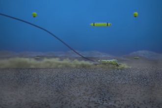 Simulação de exploração mineral no fundo do mar: nova corrida do ouro (Foto: YouTube/Reprodução)