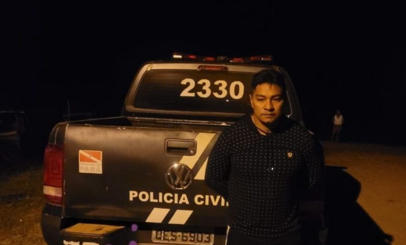 Gil Romero foi preso na cidade de Curuá, no Pará (Foto: PC/Divulgação)