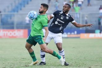 Manaus e Remo empataram em 1 a 1 pela Série C do Brasileirão (Foto: Ismael Monteiro/Manaus FC)