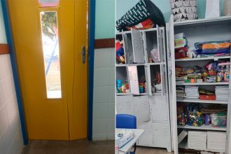 Creche invadida e furtada