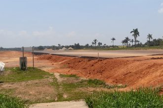 Pista do aeroporto de Novo Aripuanã será ampliada (Foto: Seinfra/Divulgação)