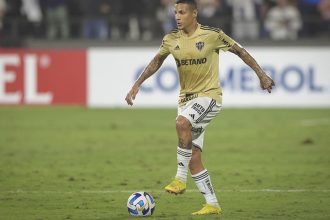 Guilherme Arana foi convocado para a seleção brasileira (Foto: Pedro Souza/Atlético-MG)