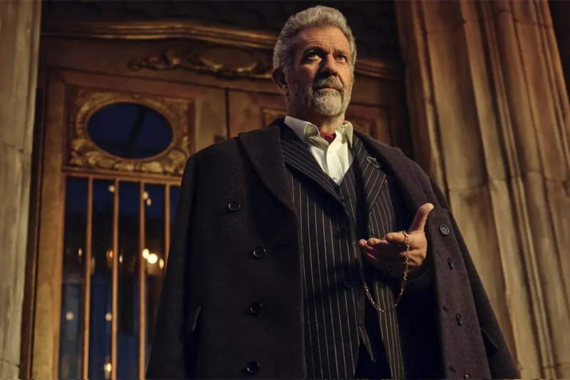 Mel Gibson é o gerente do hotel em série derivada de John Wick (Imagem: Prime Vídeo/Reprodução)