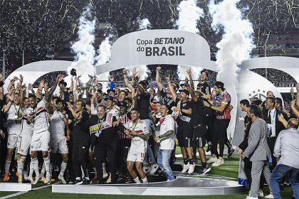 São Paulo campeão. Copa do Brasil era o título que faltava ao Tricolor paulista (Foto: André Fabiano/Código 19/Folhapress)