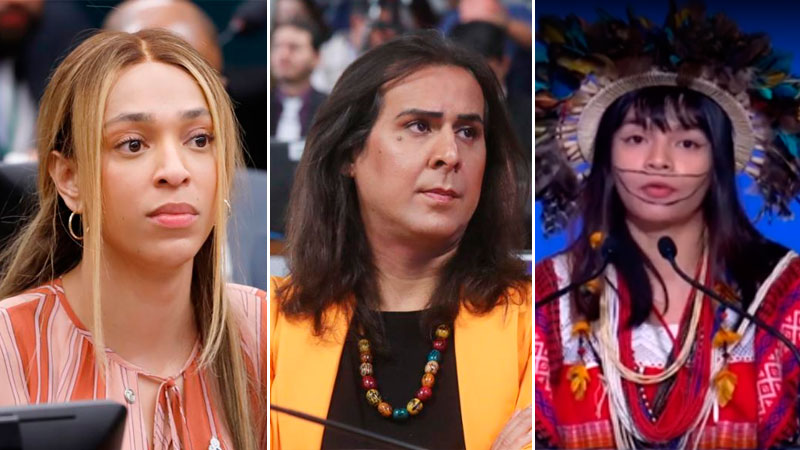 Érica, Duda e Txai